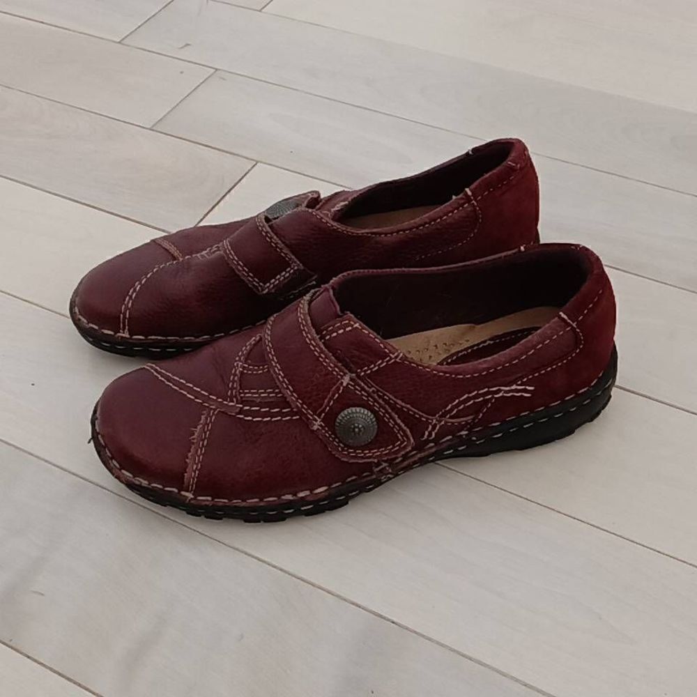 Earth Origins By Earth Evelyn Women's Reddish Brown Leather Shoes Size 6.5